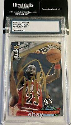 Michael Jordan Upper Deck Auto, Authentic COA