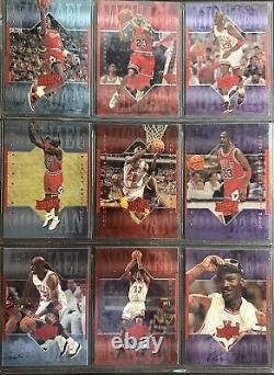 Michael Jordan Upperdeck Athlete Of The Century Set