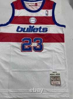 Michael Jordan Washington Bullets Basketball Jersey NWT- Multiple Sizes/Colors