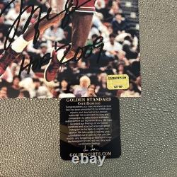 Michael Jordan autographed 8x10 Matte Photo with COA And HOF Inscription Chicago