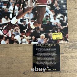 Michael Jordan autographed 8x10 Matte Photo with COA Auto Chicago Bulls GOAT