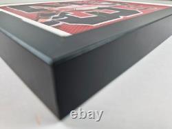 Michael Jordan cotton canvas framed WithCOA Hand Signed +Free shipping worldwide