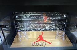 Michael Jordan custom LED sports card display case GOAT