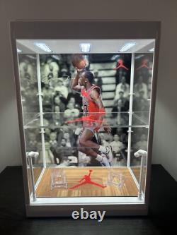 Michael Jordan custom LED sports card display case? Goat
