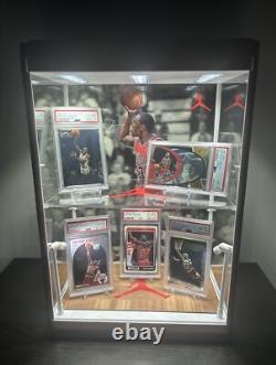 Michael Jordan custom LED sports card display case? Goat