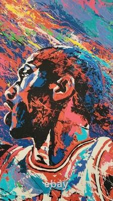 Michael Jordan giclée print by Artist William Lopa