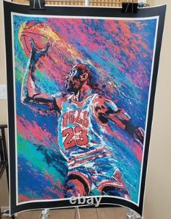 Michael Jordan giclée print by Artist William Lopa