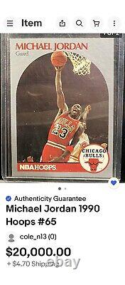 Michael Jordan rookie card+ Scottie pippin and Space jam basketball rare mint