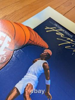 Michael Jordan's Hang Time 1990 Illinois Lottery In-Store Display RARE