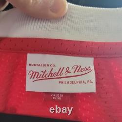 Micheal Jordan Chicago Bulls Red 97-98 NBA Finals M&N Authentic Jersey Large New