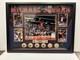 Micheal Jordan NBA Championship Replica Rings collage framed