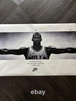 Micheal Jordan WINGS Poster Nike Ad Poster Vintage Print