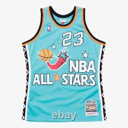 Mitchell & Ness Michael Jordan 1996 NBA All-Star Game Authentic Jersey Teal Sz S