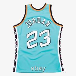 Mitchell & Ness Michael Jordan 1996 NBA All-Star Game Authentic Jersey Teal Sz S