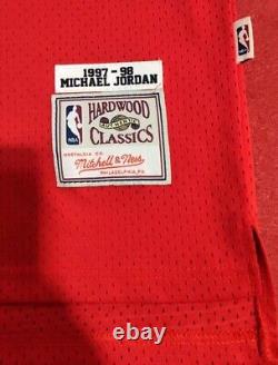 NBA 1997-98 Chicago Bulls Michael Jordan #23 Jersey- Mitchell & Ness- NWOT