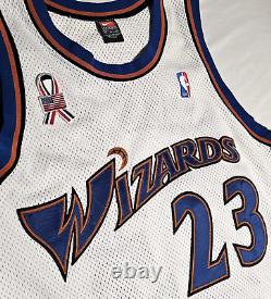 NBA AUTHENTICS 2012 Nike Washington Wizards Michael Jordan #23 9/11 Jersey 48/XL