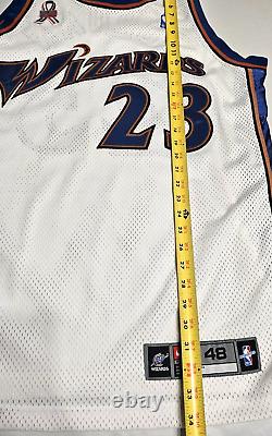 NBA AUTHENTICS 2012 Nike Washington Wizards Michael Jordan #23 9/11 Jersey 48/XL