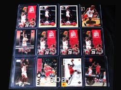 NBA BASKETBALL MICHAEL JORDAN COLLECTION LOT 1980s 1990s