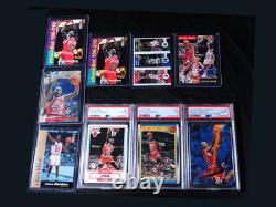 NBA BASKETBALL MICHAEL JORDAN COLLECTION LOT 1980s 1990s