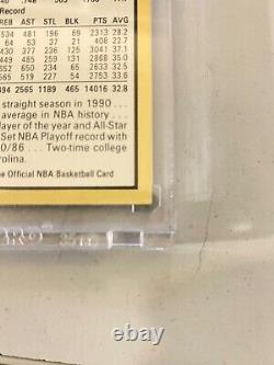 NBA Hoops Michael Jordan Chicago Bulls #65 Basketball Card