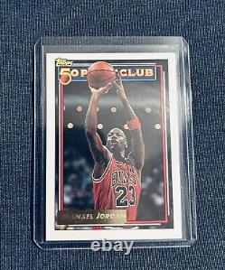 NBA Michael Jordan Lot Of (9). Topps Gold, Fleer, Upper Deck. N/M Condition