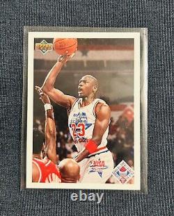 NBA Michael Jordan Lot Of (9). Topps Gold, Fleer, Upper Deck. N/M Condition