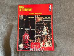 NBA Today 1984 Draft Guide Michael Jordan & Olajuwon Barkley Perkins Vintage