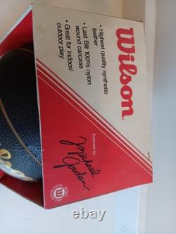 NEW 80s Wilson Michael Jordan Professional Last Bilt Basketball B-1261 Original
