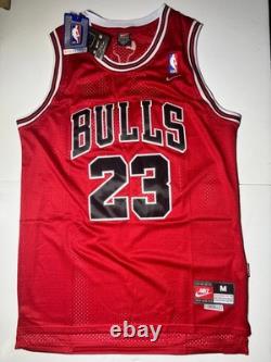 NEW Michael Jordan #23 Chicago Bulls 2009 Nike Swingman Throwback Jersey NBA MED