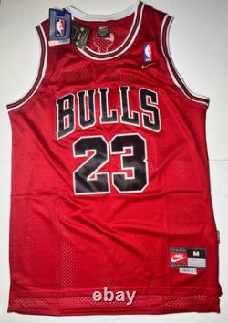 NEW Michael Jordan #23 Chicago Bulls 2009 Nike Swingman Throwback Jersey NBA MED