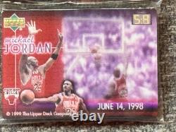 NEW SEALED Michael Jordan The Farewell Shot 6-14-1998 Lenticular Motion