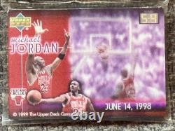 NEW SEALED Michael Jordan The Farewell Shot 6-14-1998 Lenticular Motion