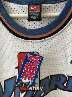 NWT 2000s whiteAuthentic Michael Jordan Nike Washington Wizards Jersey Size M 40