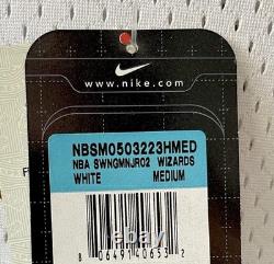 NWT 2000s whiteAuthentic Michael Jordan Nike Washington Wizards Jersey Size M 40