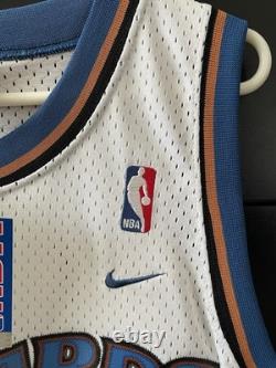 NWT 2000s whiteAuthentic Michael Jordan Nike Washington Wizards Jersey Size M 40