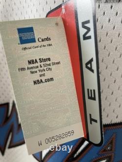 NWT 2000s whiteAuthentic Michael Jordan Nike Washington Wizards Jersey Size M 40 NWT 2000s whiteAuthentic Michael Jordan Nike Washington Wizards Jersey Size M 40