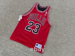 NWT Chicago Bulls Michael Jordan Size 40 Reversible Champion Jersey Medium M
