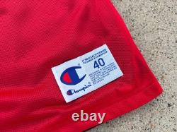 NWT Chicago Bulls Michael Jordan Size 40 Reversible Champion Jersey Medium M