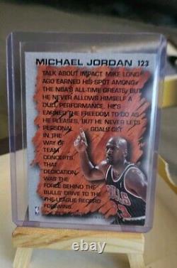 Nba 96-97 Fleer Hardwood Leader #123 Michael Jordan Mint Condition