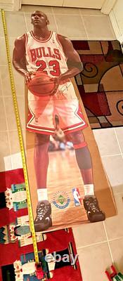 New 1996 Upper Deck Michael Jordan Life-Sized Cardboard Standee Cutout