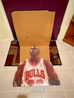 New 1996 Upper Deck Michael Jordan Life-Sized Cardboard Standee Cutout