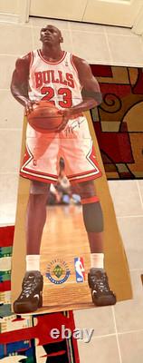New 1996 Upper Deck Michael Jordan Life-Sized Cardboard Standee Cutout