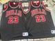 New MICHAEL JORDAN #23 Chicago Bulls Black Champion Jersey Size 44 Large L