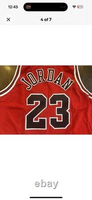 New NWT Champion Authentic MICHAEL JORDAN #23 Chicago Bulls Jersey Size 48 XL