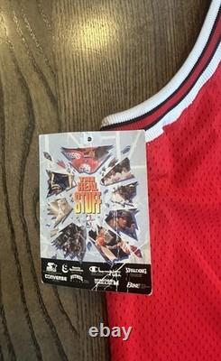 New NWT Champion Authentic MICHAEL JORDAN #23 Chicago Bulls Jersey Size 48 XL
