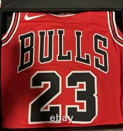 Nike Aeroswift Chicago Bulls Michael Jordan #23 Home Jersey Men's Size L New