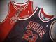 Nike Authentic Jordan Chicago Bulls Pinstriped/rookie Jerseys Sz 56 Flight 8403