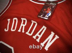 Nike Authentic Jordan Chicago Bulls Pinstriped/rookie Jerseys Sz 56 Flight 8403