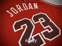 Nike Authentic Jordan Chicago Bulls Pinstriped/rookie Jerseys Sz 56 Flight 8403