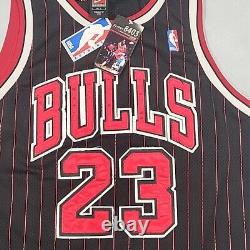 Nike Authentic Michael Jordan 1984 Flight 8403 Chicago Bulls Pinstripe Jersey 48
